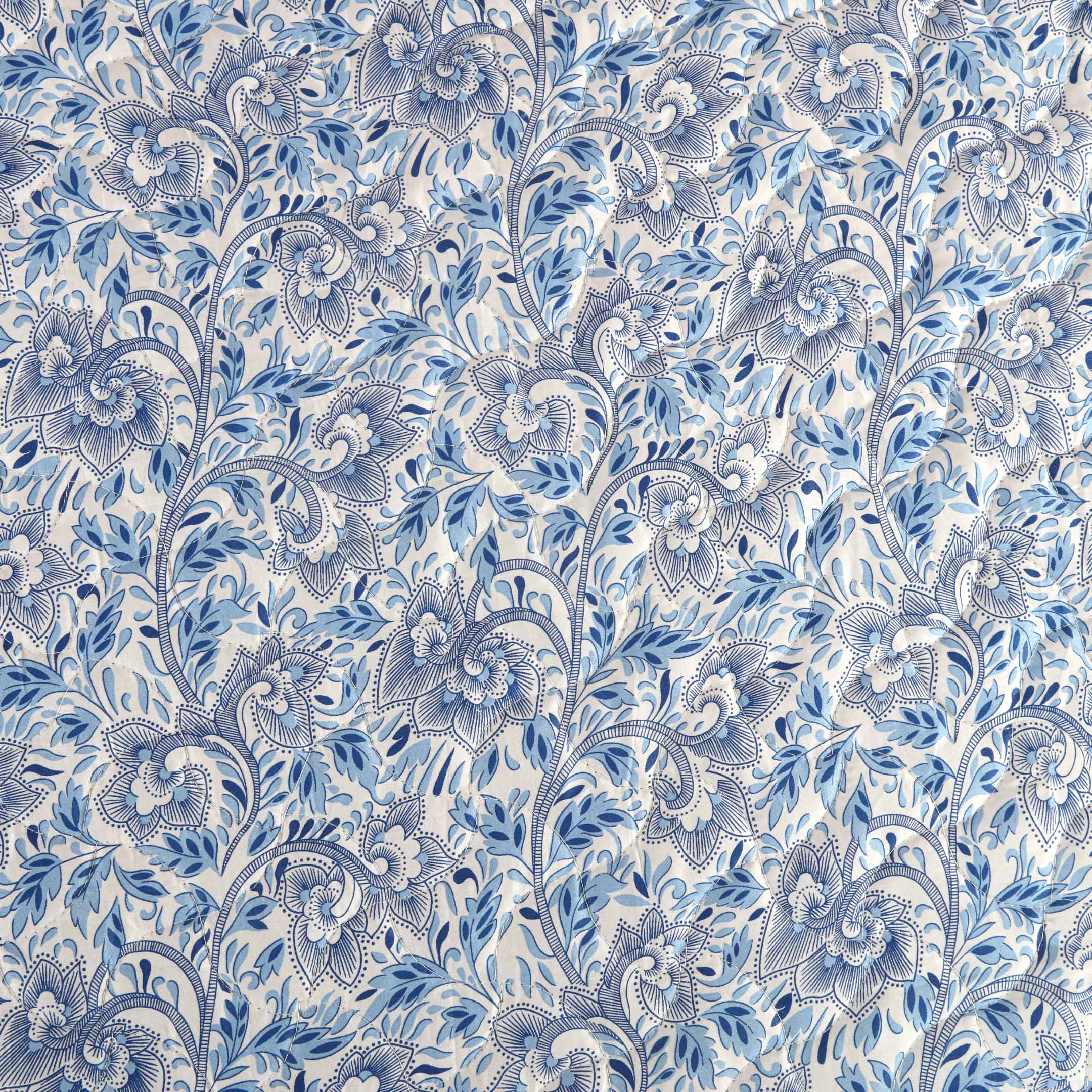 Serene Paisley Printed Summer Bedspread 6PCS Set