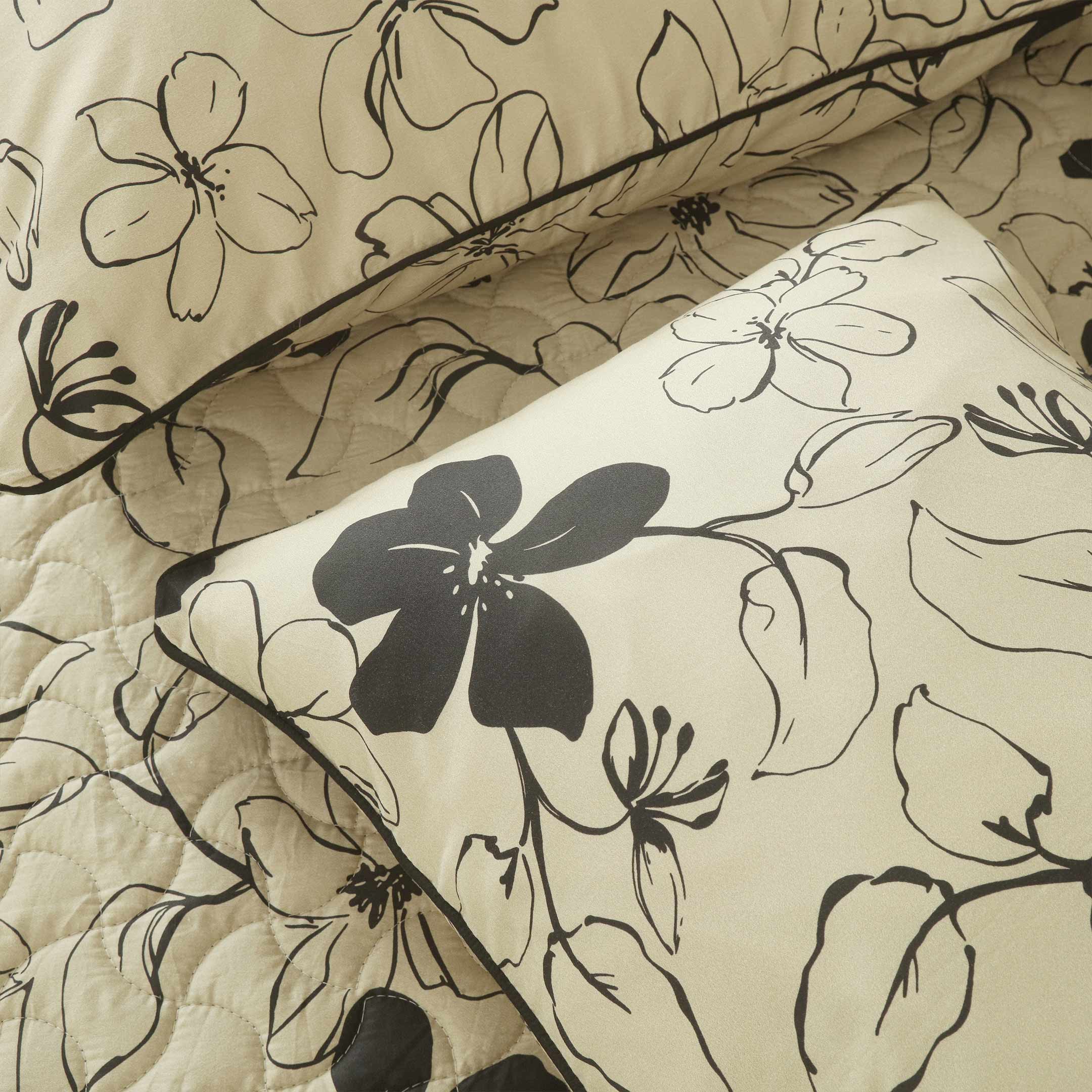 Ivory Elegance Summer Quilted Bedspread-3pc Set