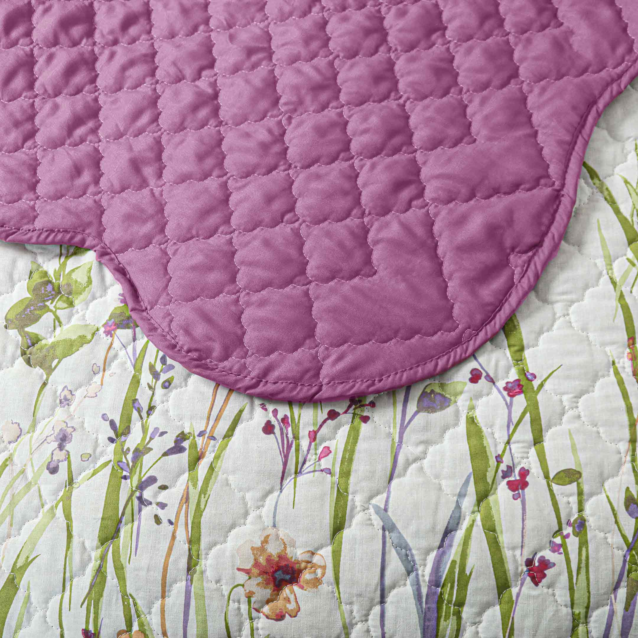 Summer Haze Watercolor Bedspread 6PCS Set