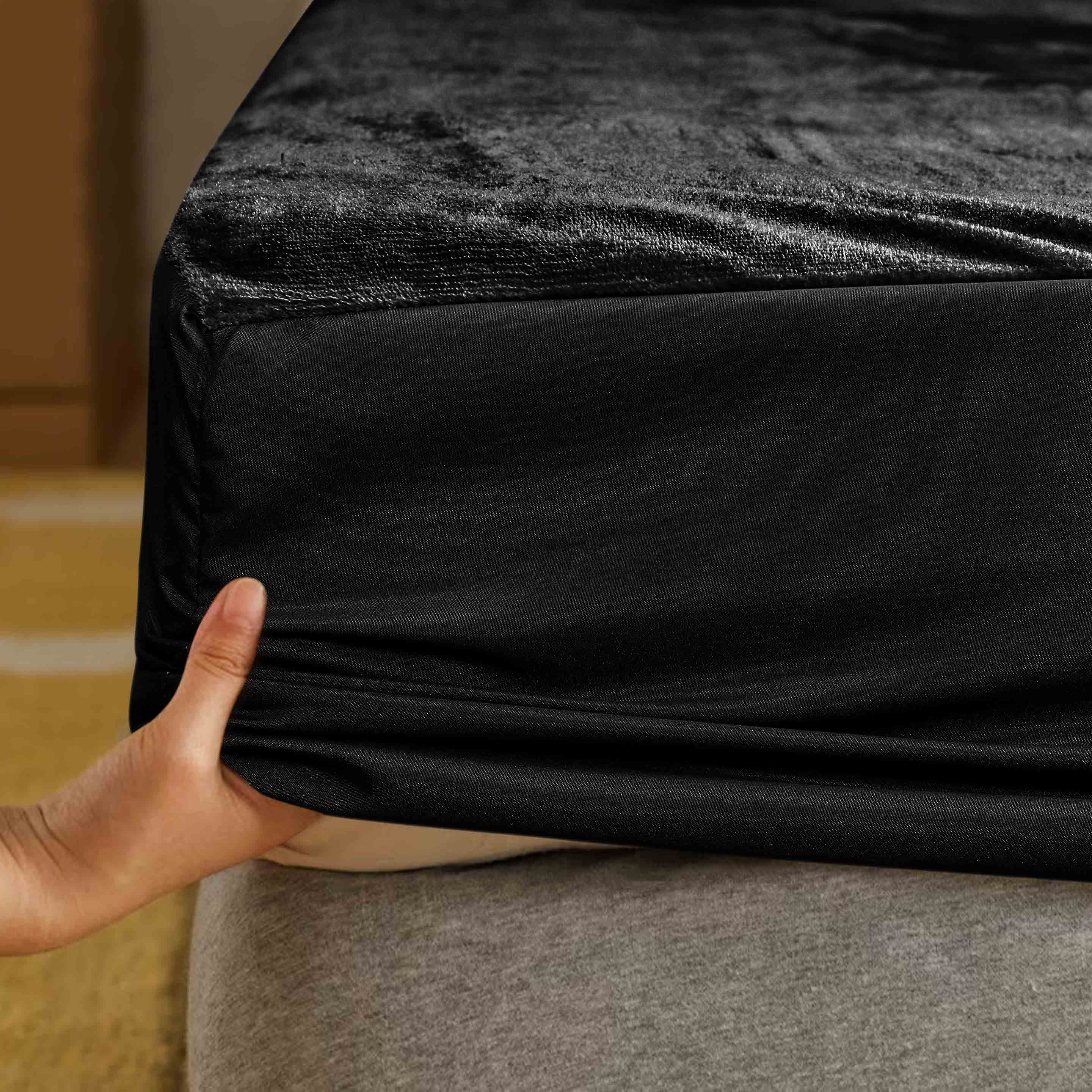 Warm Fleece Fitted Sheet Set