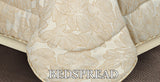 Zara Beige Luxury Jacquard Comforter Set