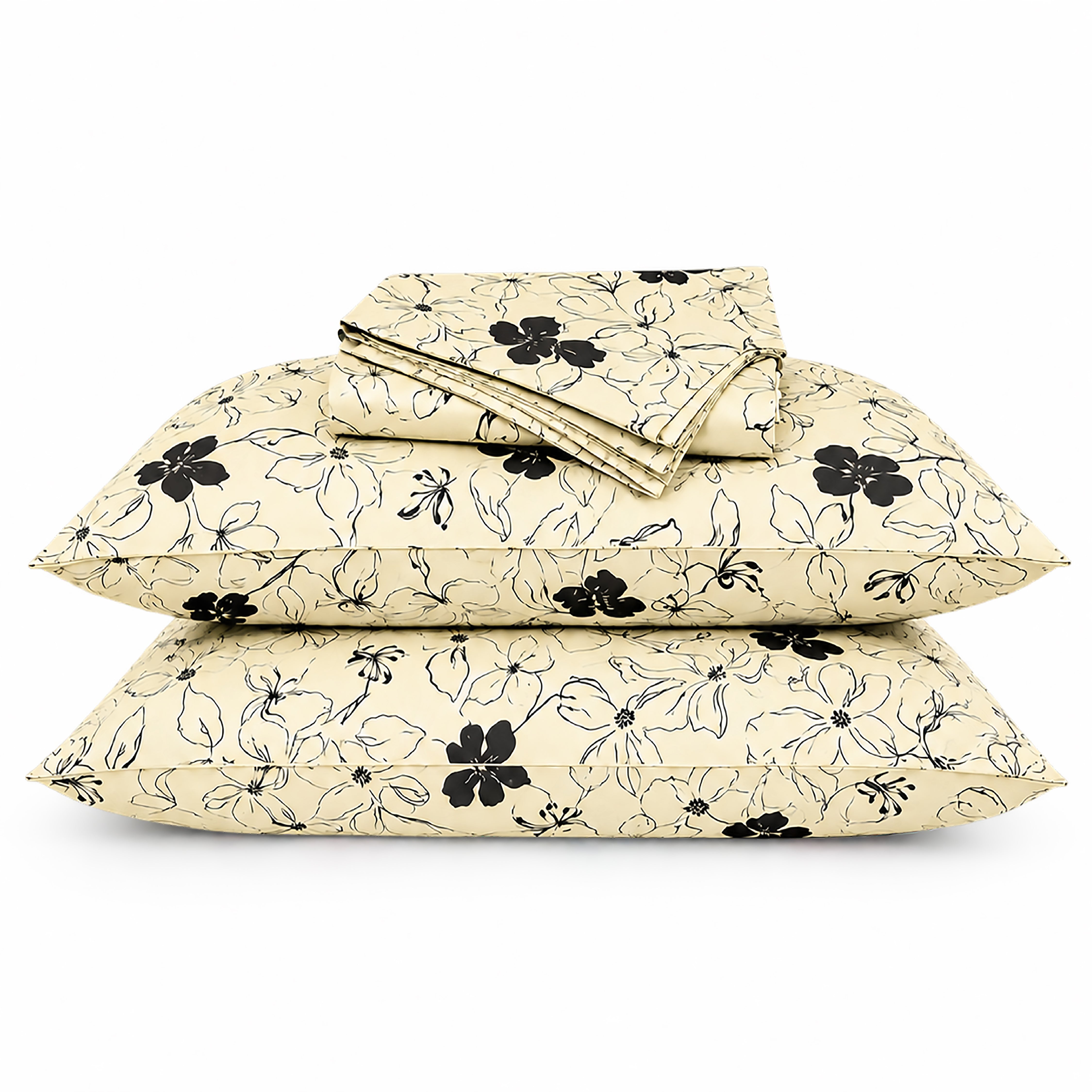 Ivory Elegance Bedsheet Set