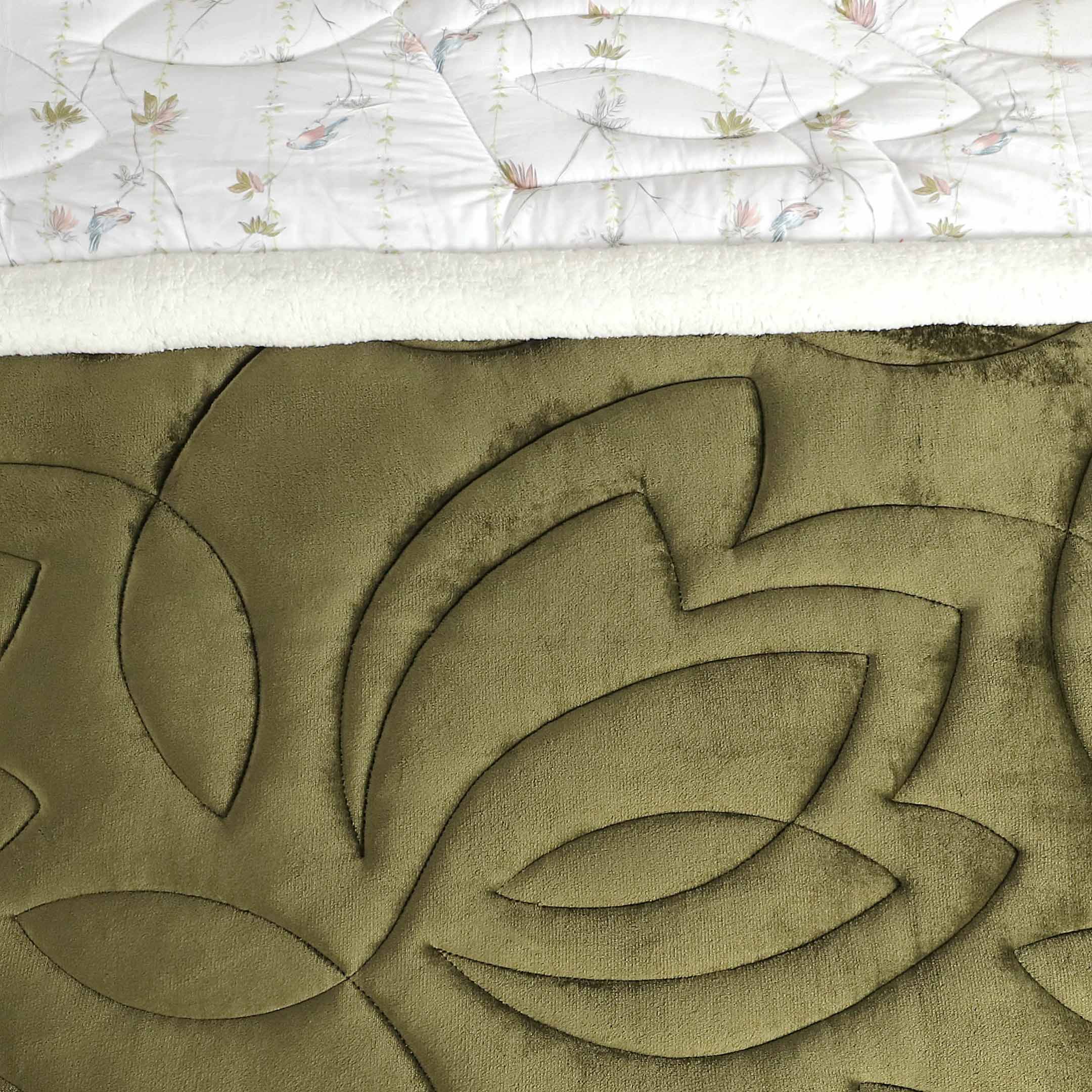 Sage Dune-Marshmallow Bedding 7 pcs