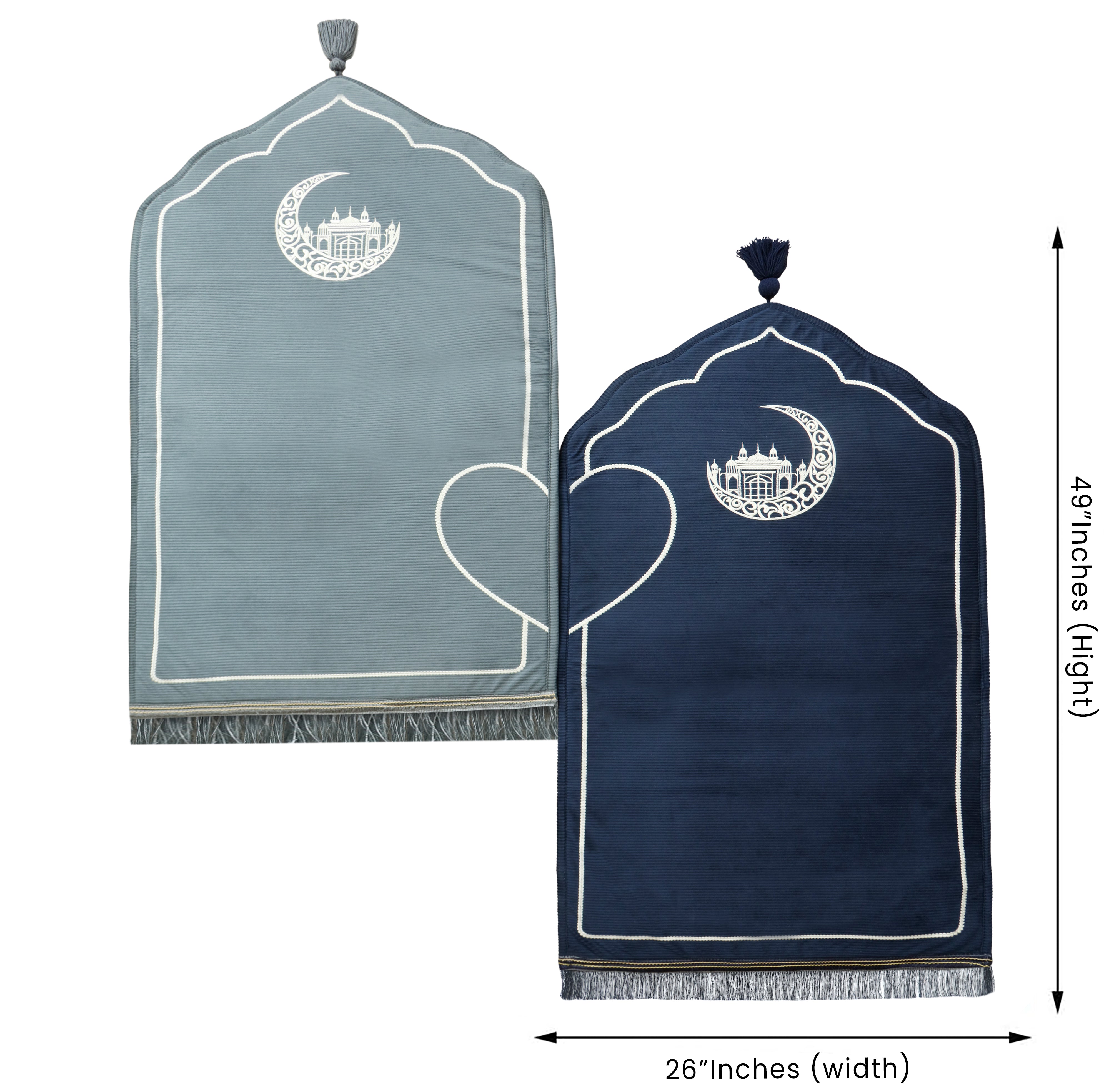 NOOR-E-IBADAH Embroidered Couple Prayermats