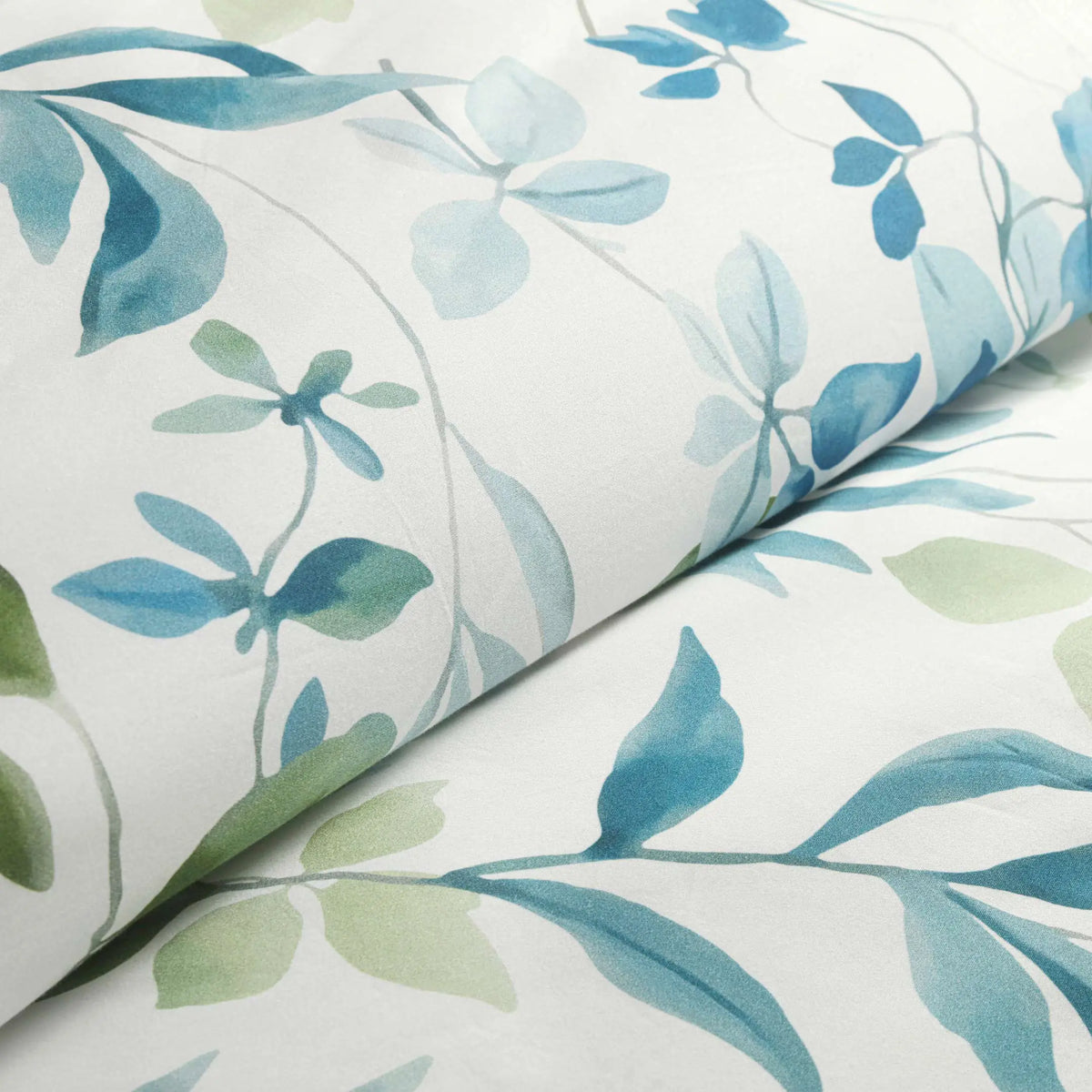 Blue Orchard Duvet Cover-3pc Set