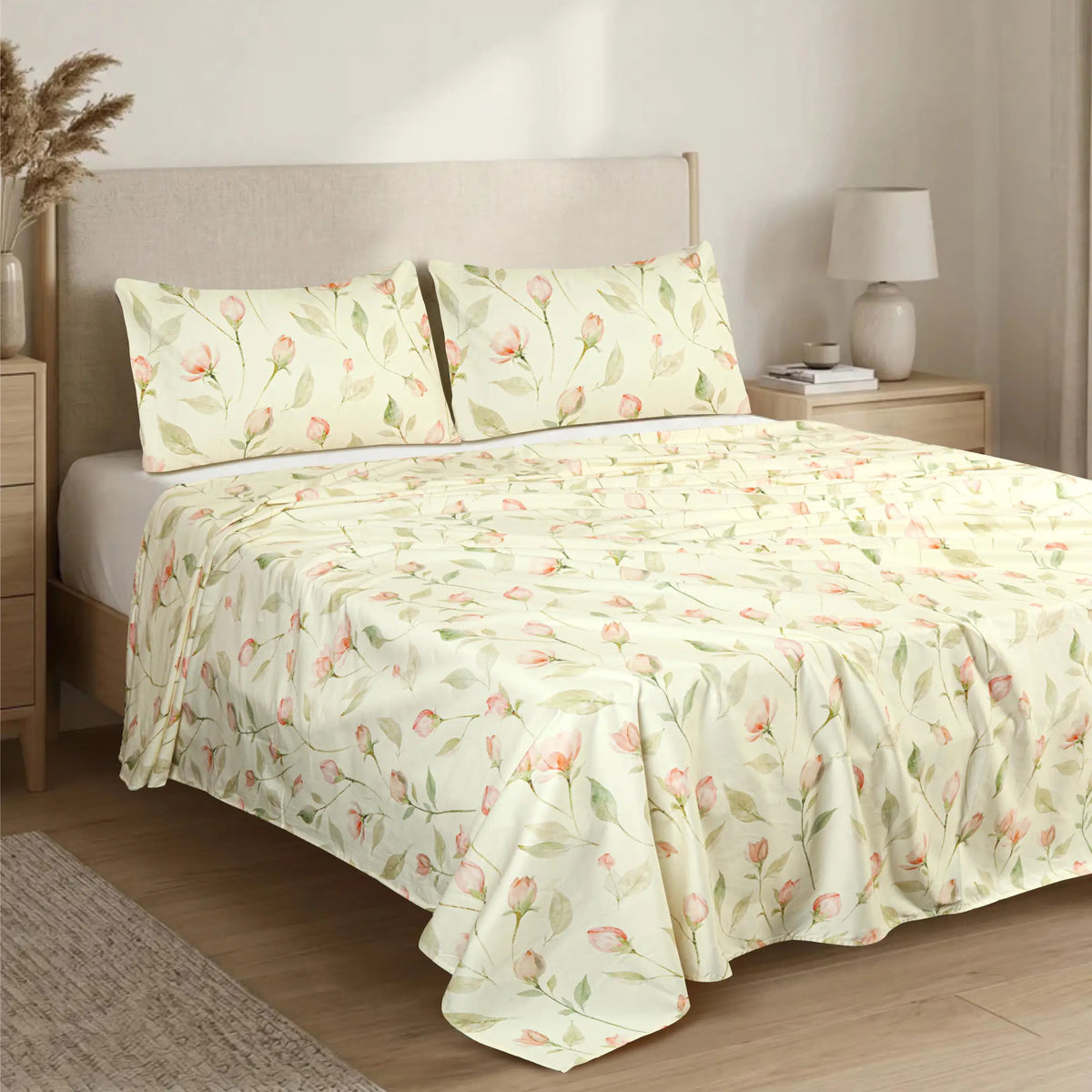 Blush Serenity Bedsheet Set