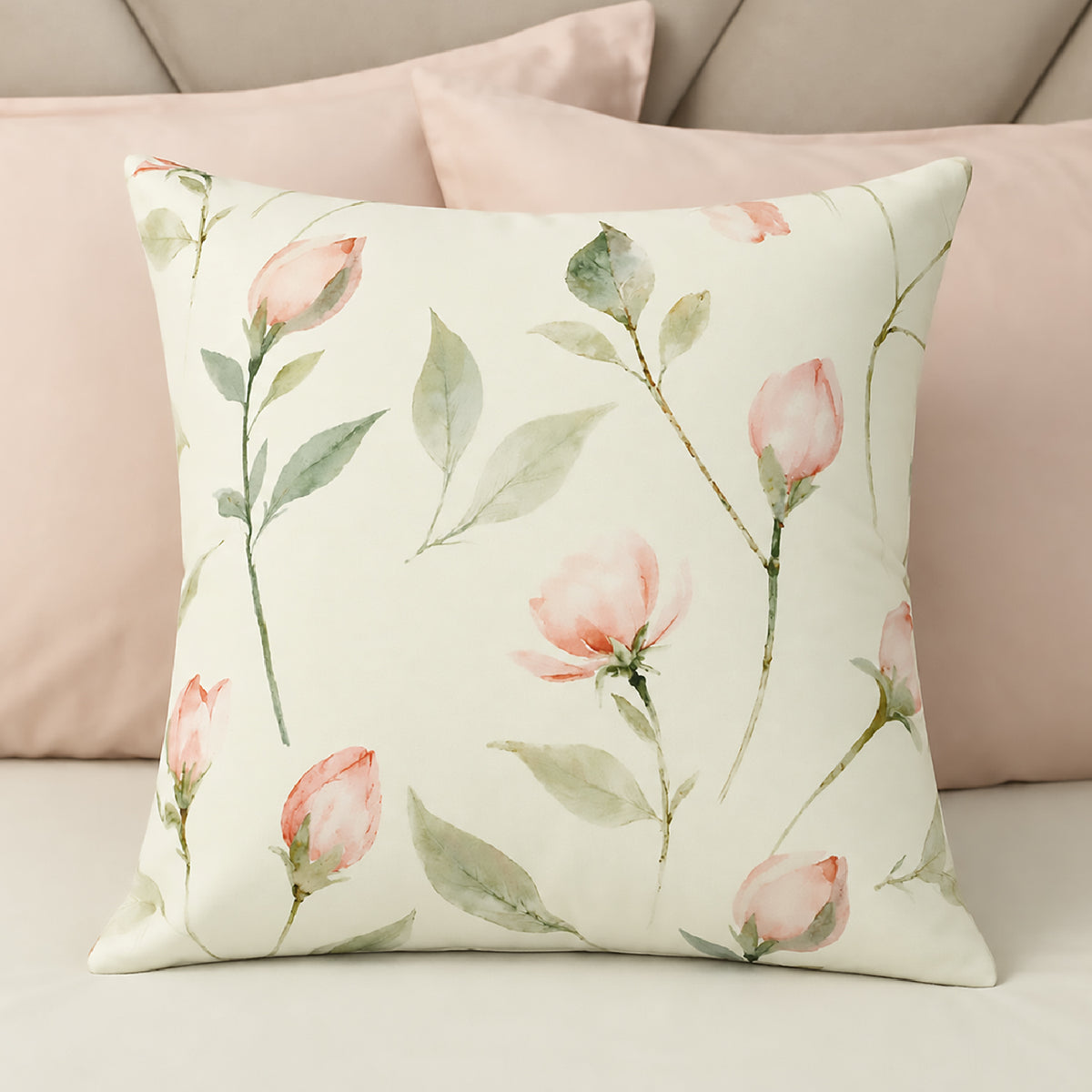 Blush Serenity Cushion Cover