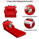 3 layers Kids Folding Sofa Cum Bed
