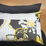 Floral Abstract Bedspread 6 pcs Set