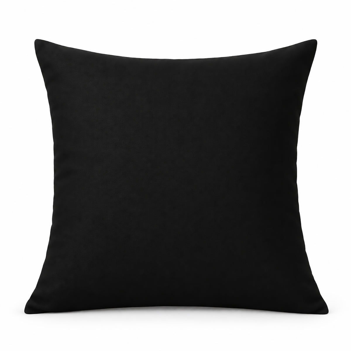 Jet Black Cushion Cover