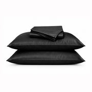 Jet Black Bedsheet Set