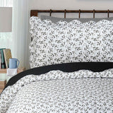 Monochrome Bedspread 6 pcs Set