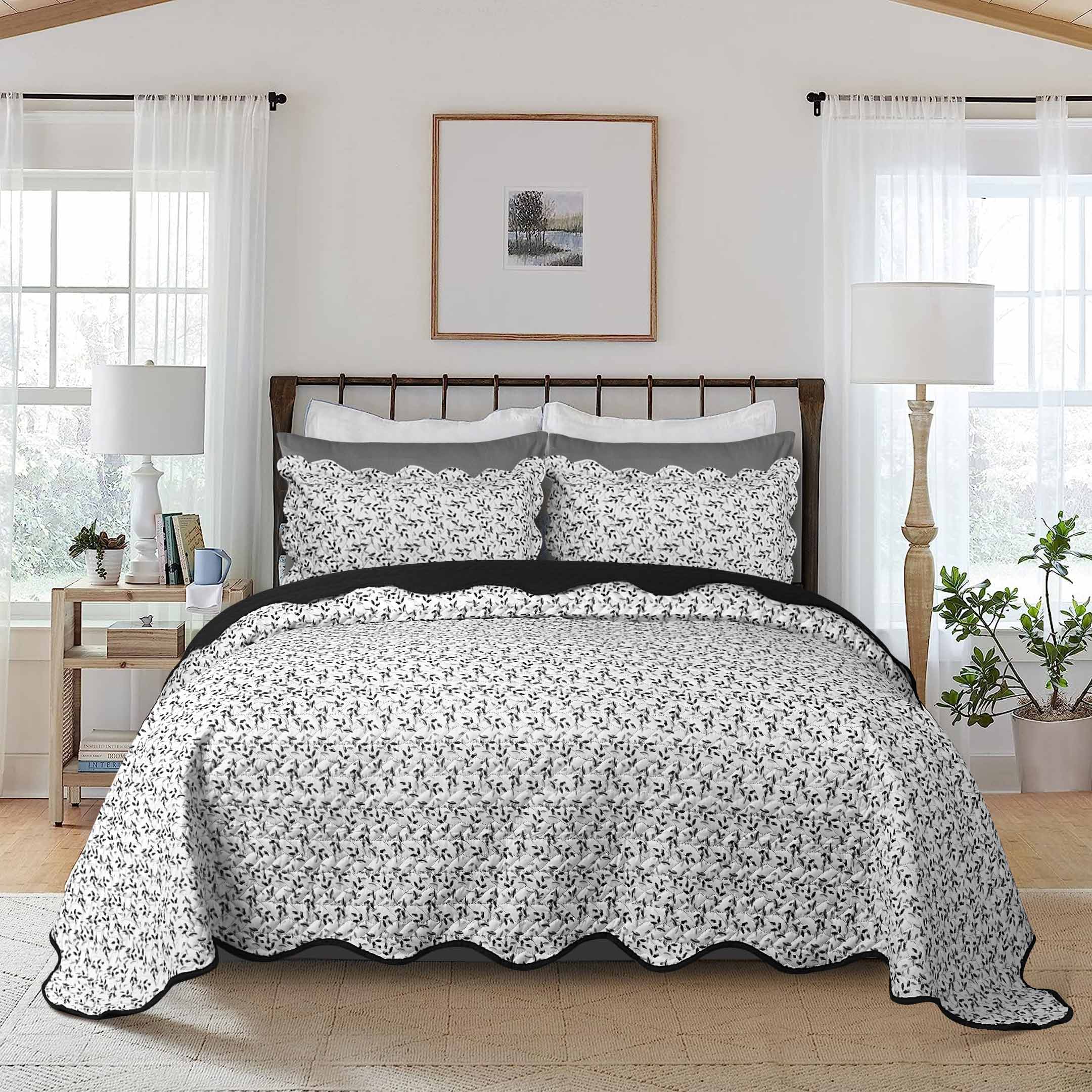 Monochrome Bedspread 6 pcs Set