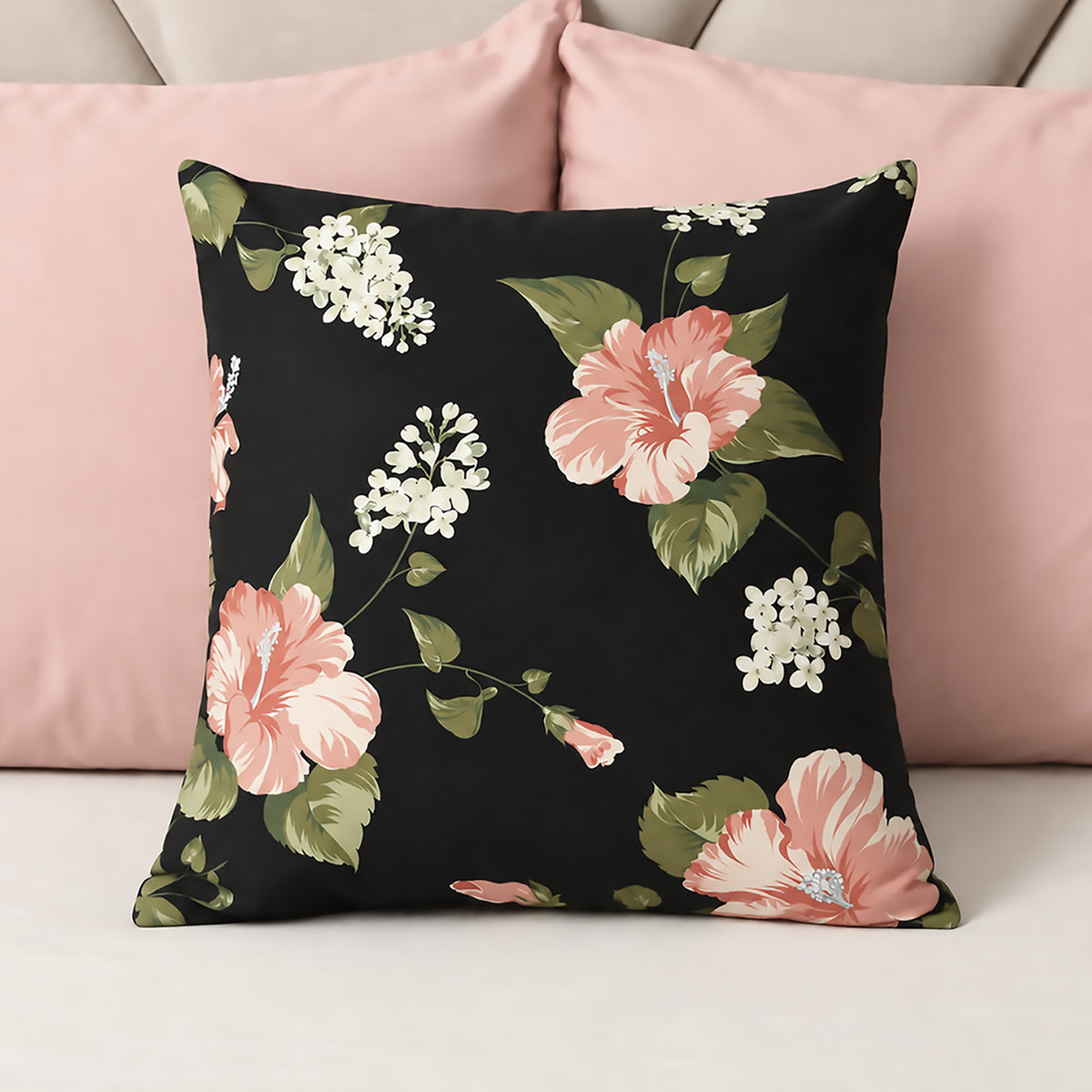 Noire Garden Cushion Cover