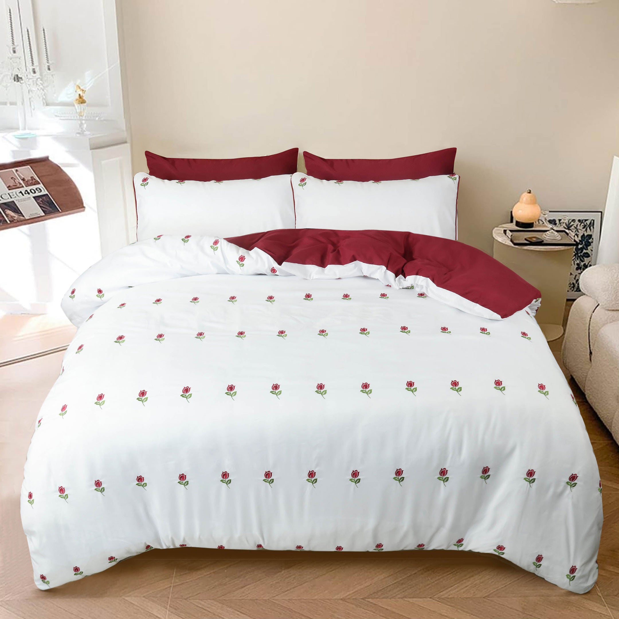Rose Reverie Duvet Cover Set