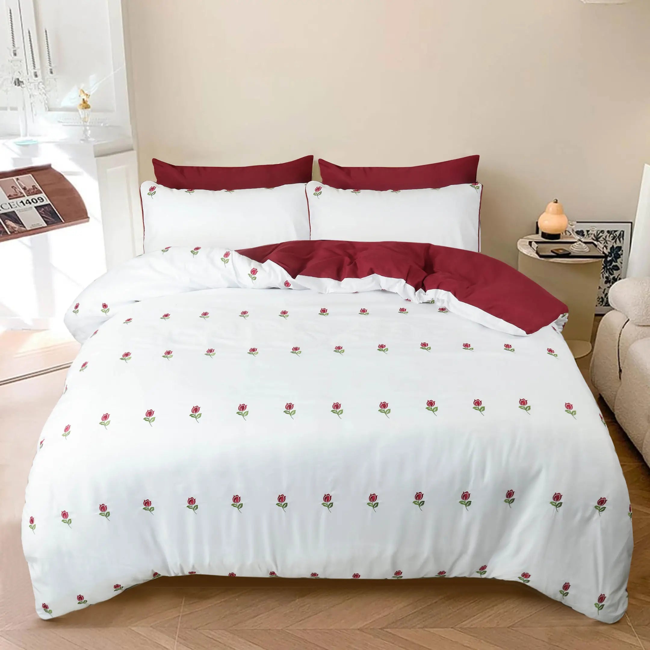 Rose Reverie Duvet Cover Set