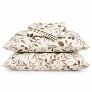 Rosewood Leaves Bedsheet Set