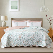 Sage Solace Printed Summer Bedspread 6PCS Set