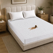Waterproof Quilted Mattress Protectors Fitted White
