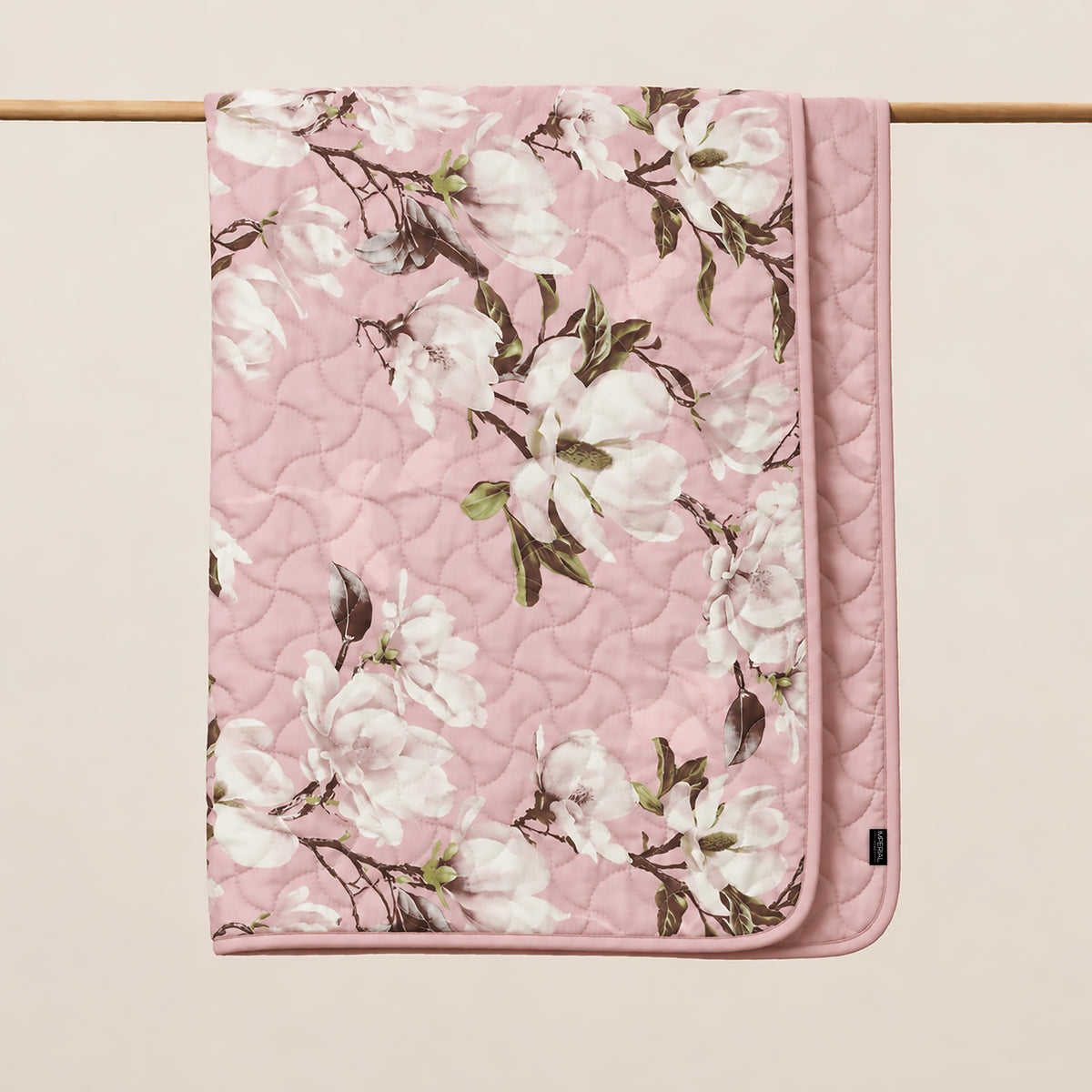 Whispering Petals Lightweight Quilted Blanket