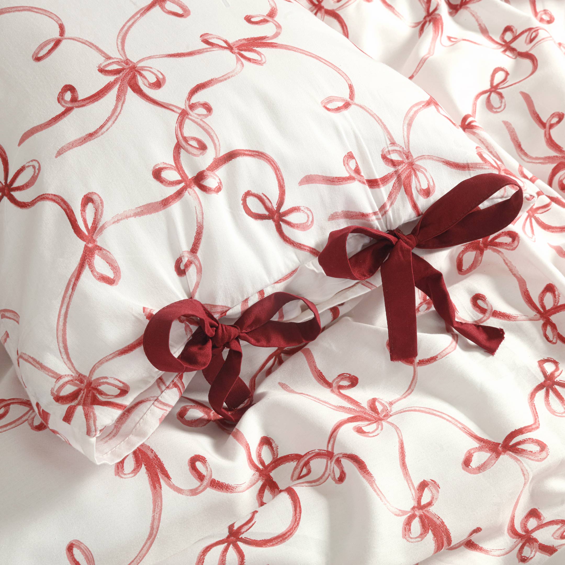 Knotted Bows Duvet Cover