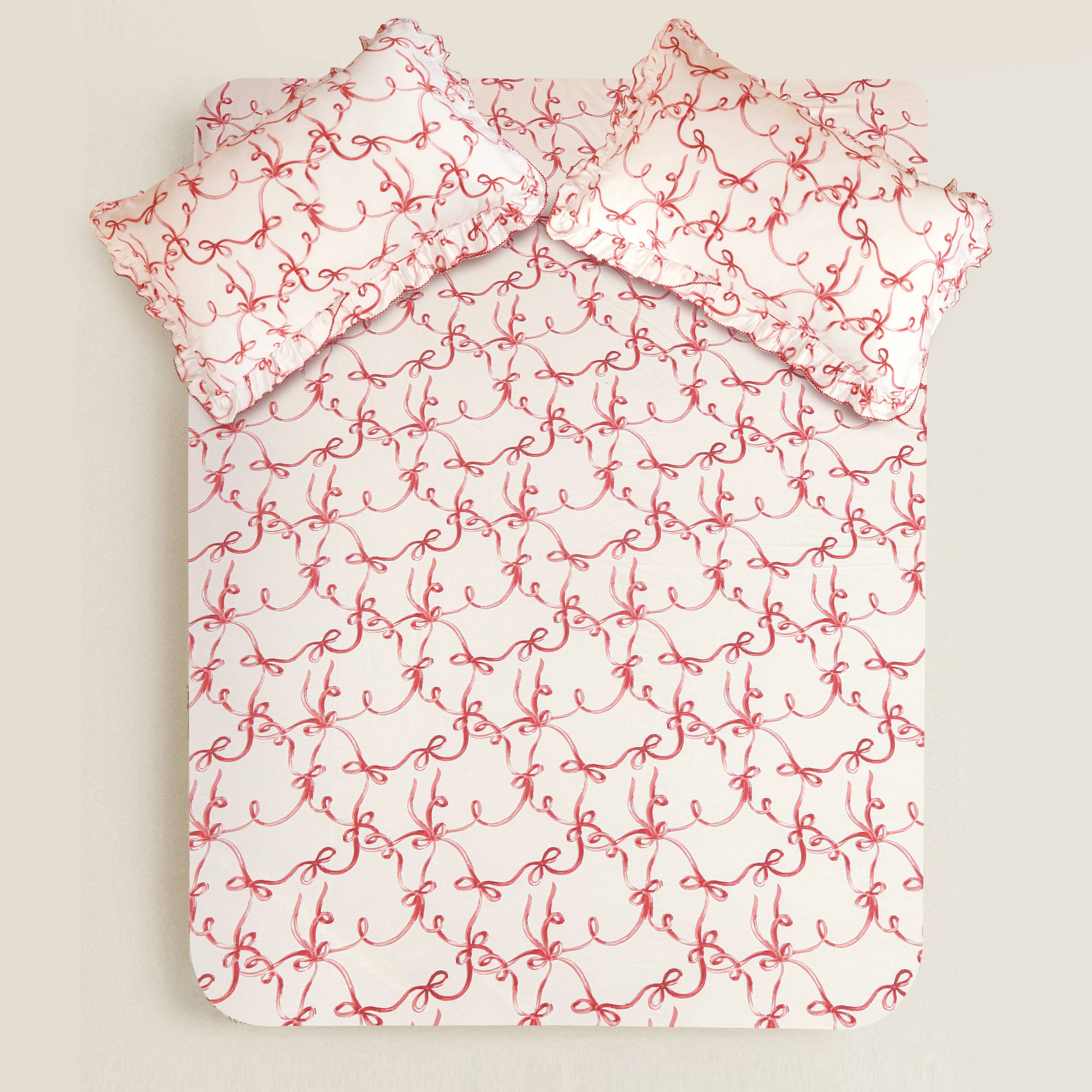 Knotted Bows Bedsheet Set