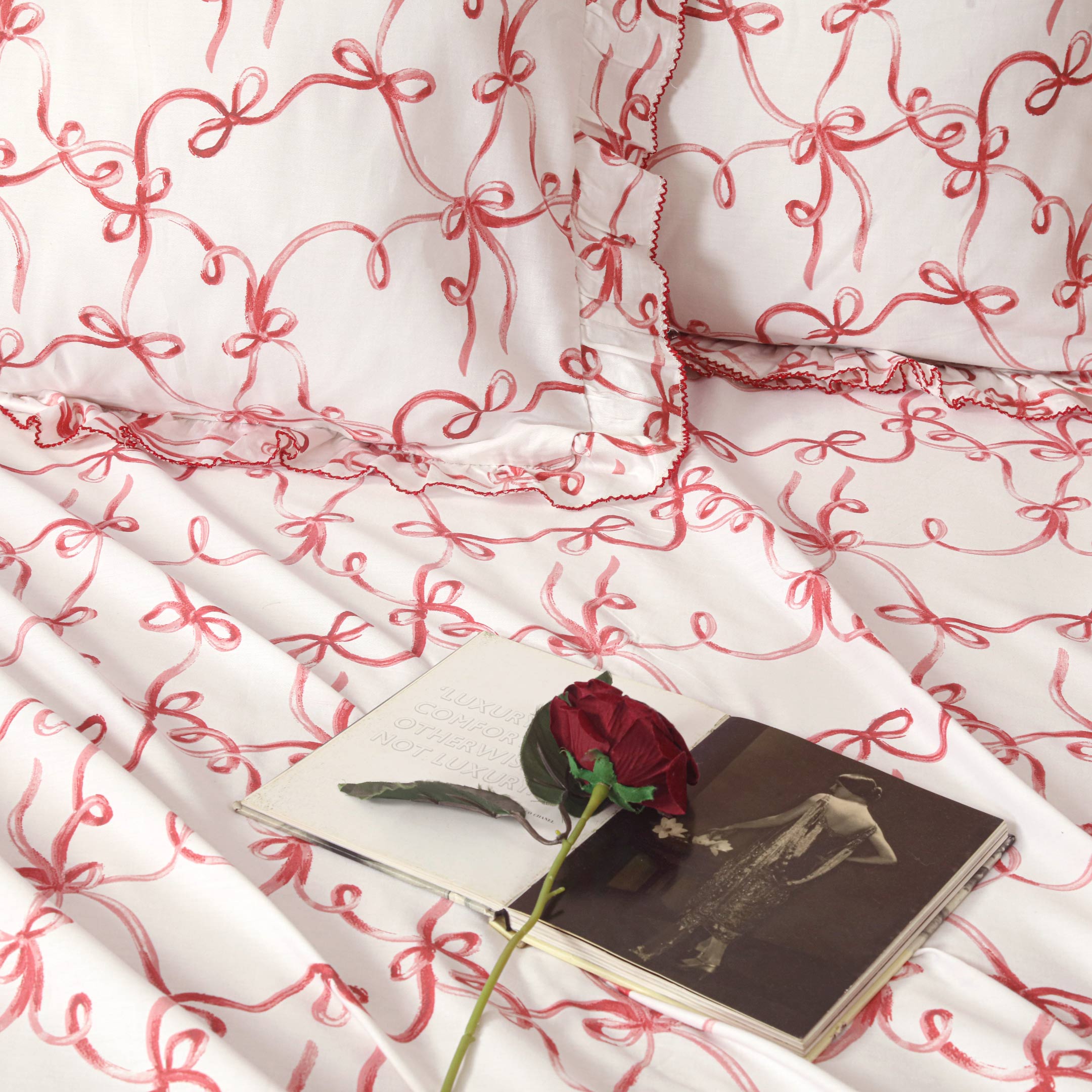 Knotted Bows Bedsheet Set