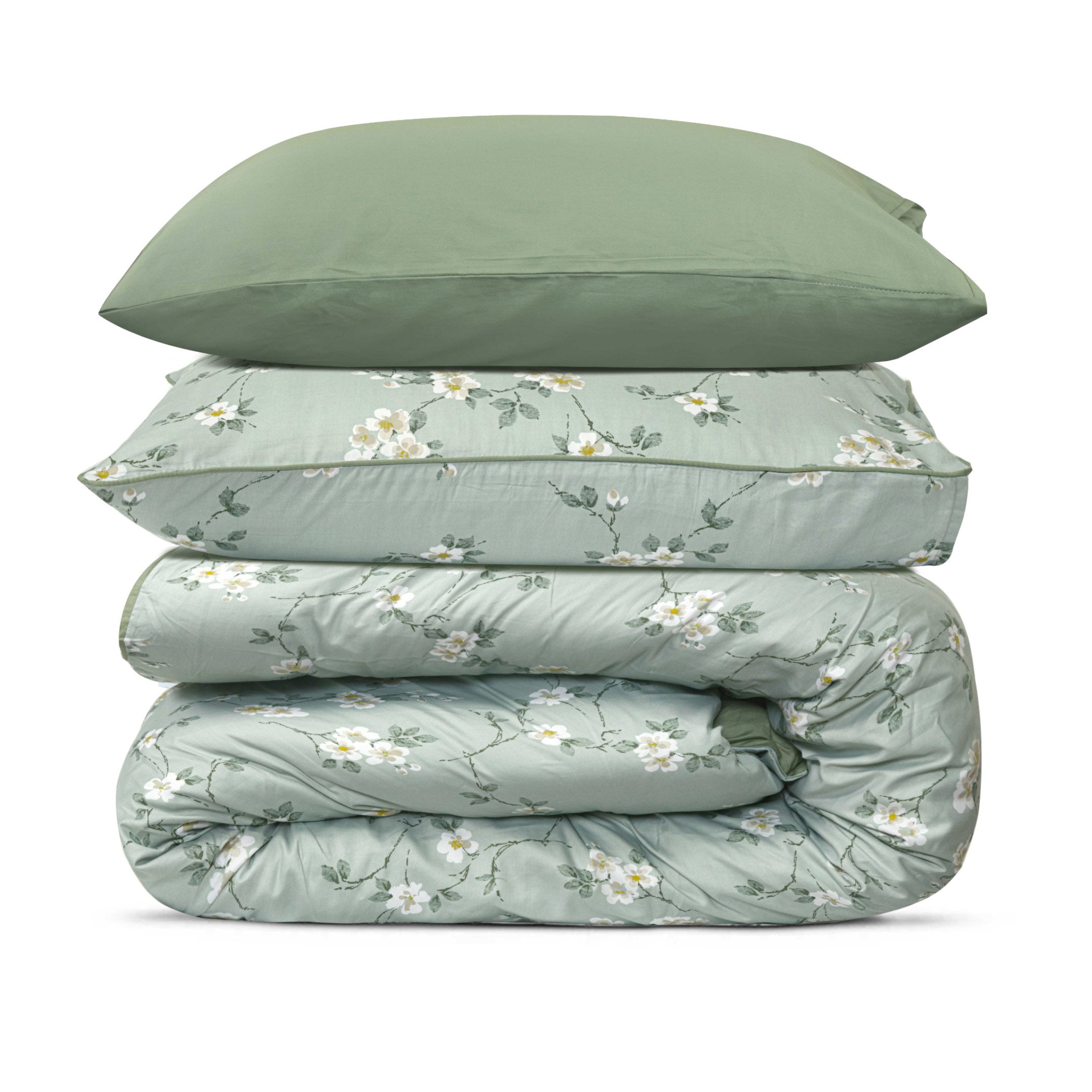 Ethereal Verdure Printed Duvet Cover