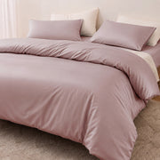 Mauve Pink Summer Duvet Cover
