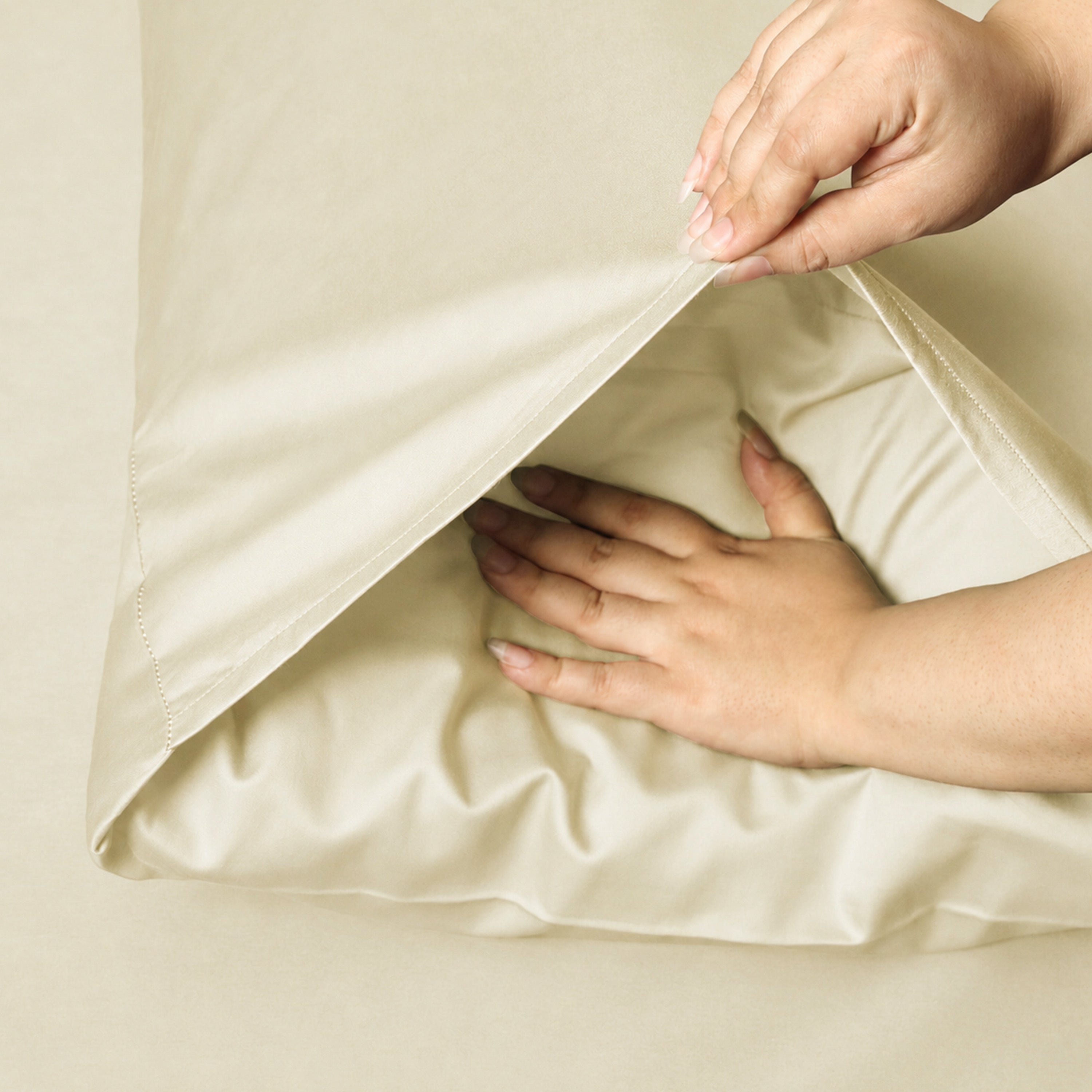 Ivory Summer Duvet Cover