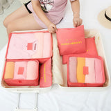 Laundry Bag Clothes Organizer Pouch 6 Pcs (4186341539949)