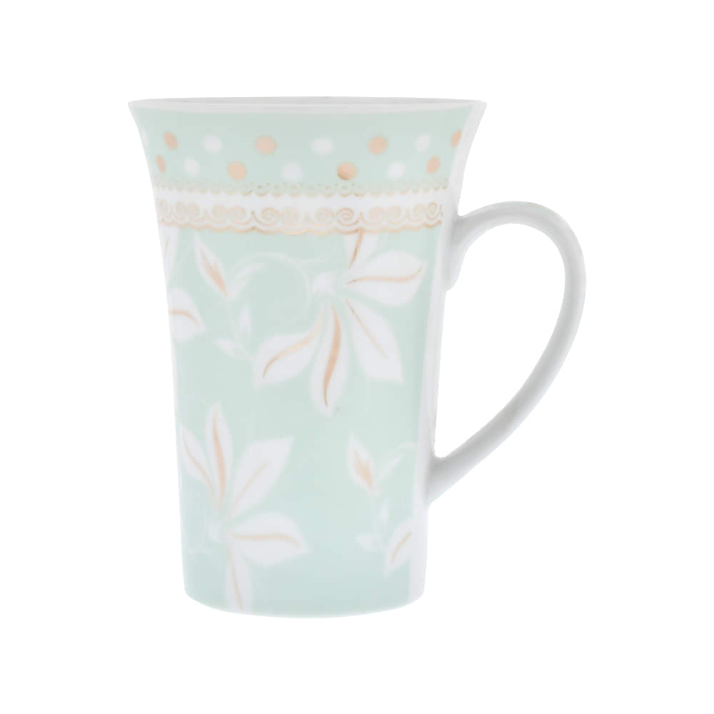Floral Motif Ceramic Mug