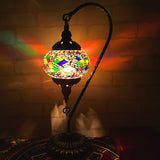 Vintage Mediterranean Hanging Fluorescent Table Lamp