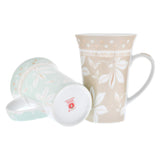Floral Motif Ceramic Mug