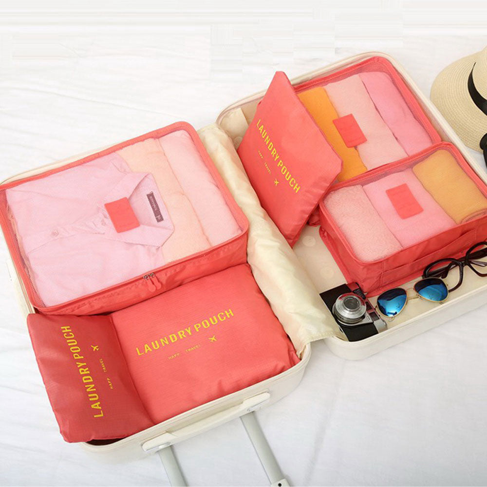 Laundry Bag Clothes Organizer Pouch 6 Pcs (4186341539949)