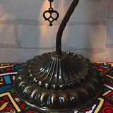 Vintage Mediterranean Hanging Fluorescent Table Lamp