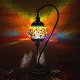 Vintage Mediterranean Hanging Fluorescent Table Lamp