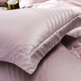 4-Pcs Fancy Macchiato Pink Rose Duvet Set