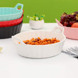 Pastel Tone Ceramic Food Serving Bowl
