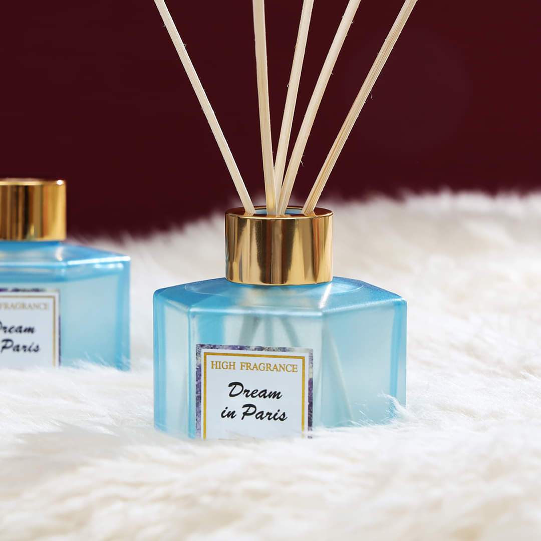 Aesthetic Pastel Aroma Reed Diffuser With Sticks - 100 ml