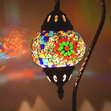 Vintage Mediterranean Hanging Fluorescent Table Lamp