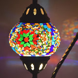 Vintage Mediterranean Hanging Fluorescent Table Lamp