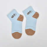 Bicycle Design Premium No Show Ankle Kids Summer Socks (Pack of 5)