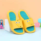 Comfy Bottom Multi-Fruit Character Kids Slipper