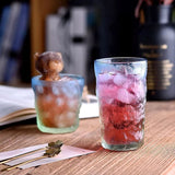 Glacier Pattern Frosted Glass Set-6 Pcs