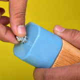 Classic Style Spice Crusher with Strong Adjustable Ceramic Grinder