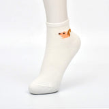 Cute Foxi Premium No Show Ankle Socks (Pack of 5)