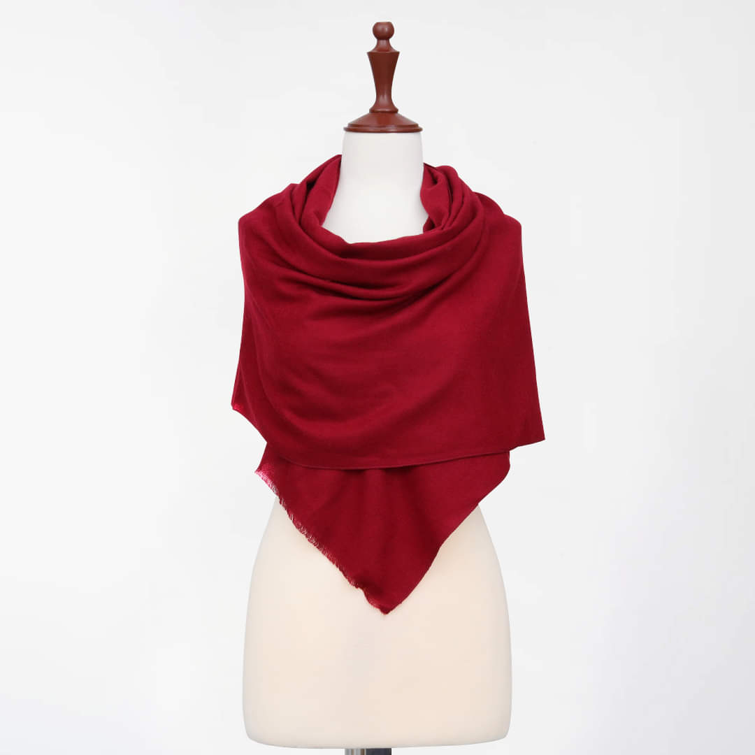 Plain Winsome Classic Cashmere Scarves