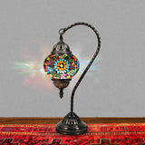 Vintage Mediterranean Hanging Fluorescent Table Lamp