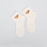 Cute Foxi Premium No Show Ankle Socks (Pack of 5)